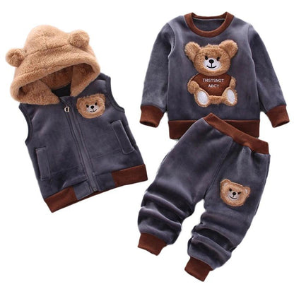 Ensemble de vêtements à motif d'animaux 3 pièces