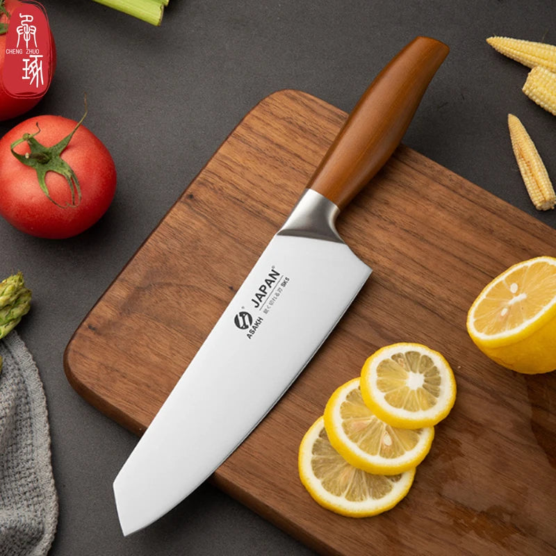 Ensemble de couteaux de cuisine japonais professionnels