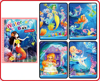 Livres de coloriage magiques à l'eau
