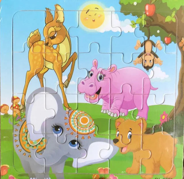 Puzzle 3D en bois de 20 pièces