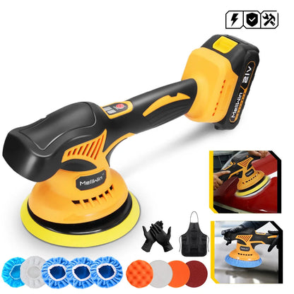 Polisseuse électrique sans fil 8 vitesses