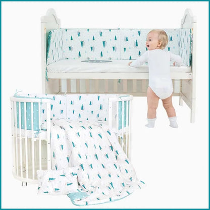 Pare-chocs de berceau pour bébé 130x30cm