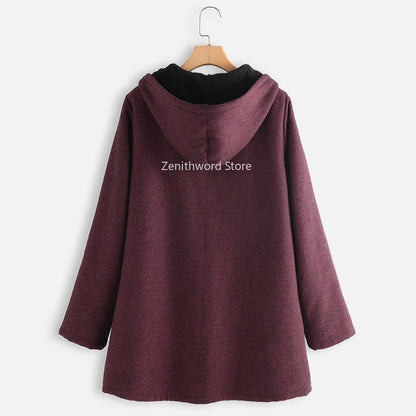 Manteau automne-hiver chaude pour femme