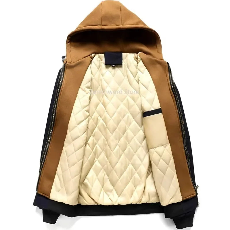 Veste coupe-vent chaude pour homme
