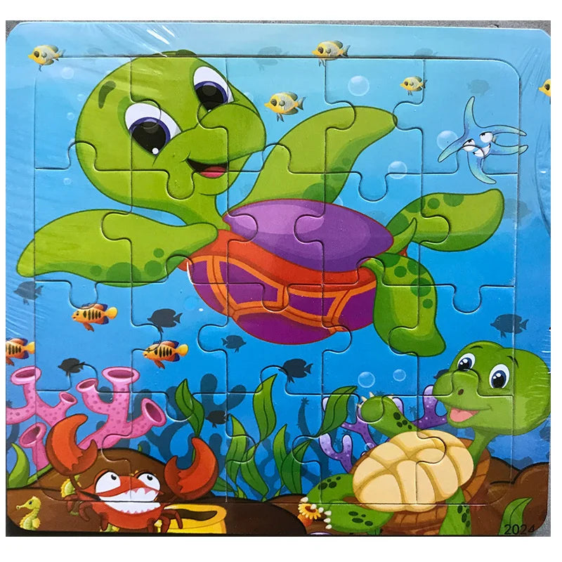 Puzzle 3D en bois de 20 pièces