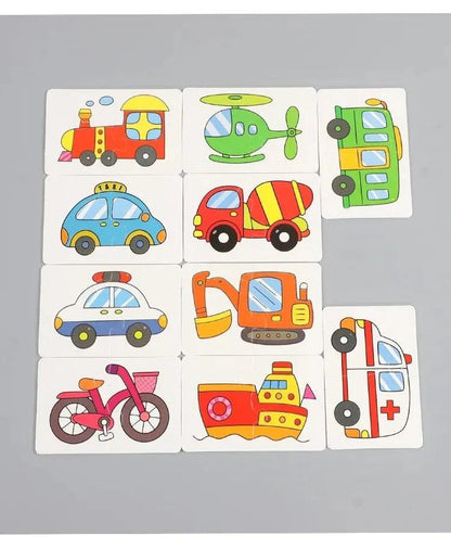 32 Piece Early Learning Card Matching Puzzle
