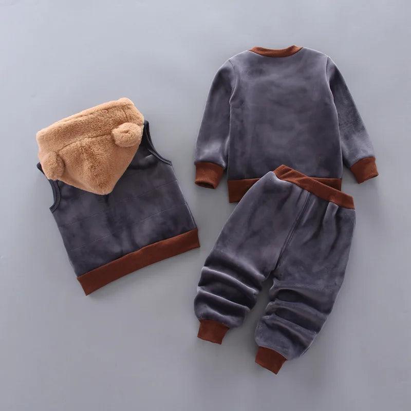 Ensemble de vêtements à motif d'animaux 3 pièces