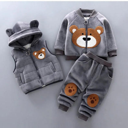 Ensemble de vêtements à motif d'animaux 3 pièces