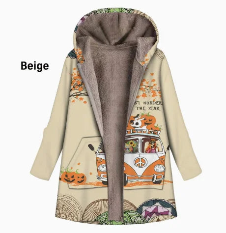 Manteau automne-hiver chaude pour femme