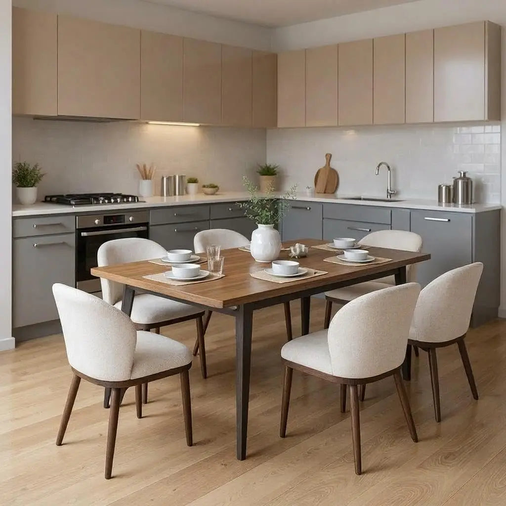 Ensemble de 6 chaises ergonomiques
