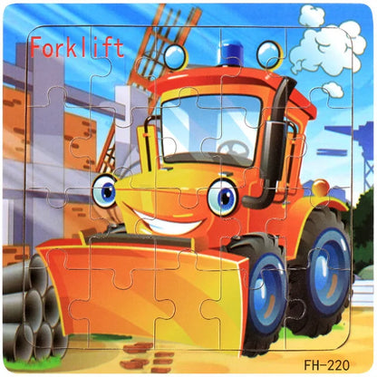 Puzzle 3D en bois de 20 pièces