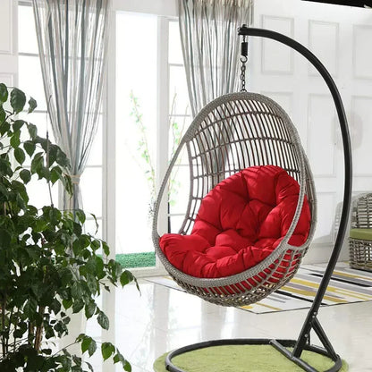 Fauteuil suspendu en forme d'œuf