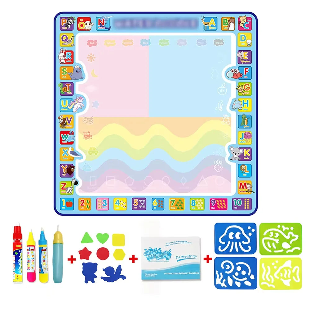 Tapis de dessin à l'eau