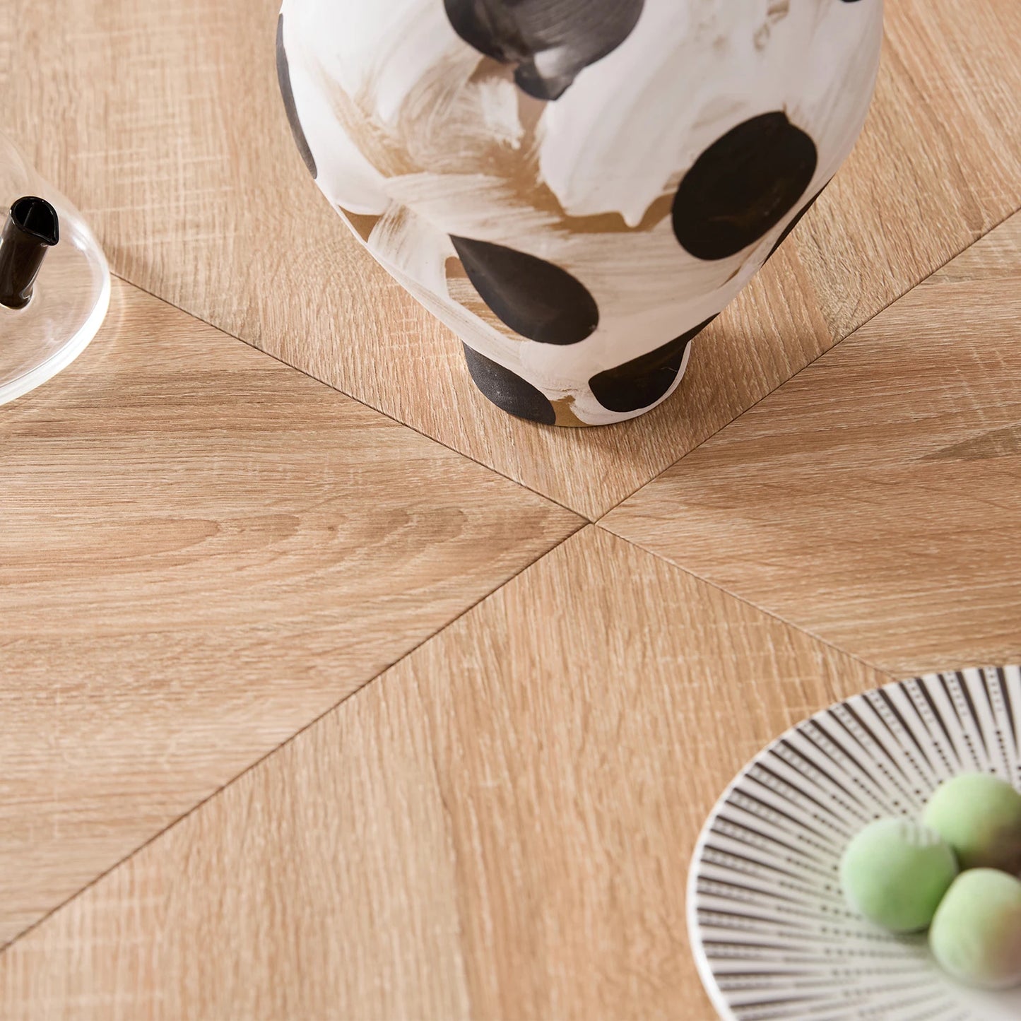 Table ronde nordique en bois massif 120cm