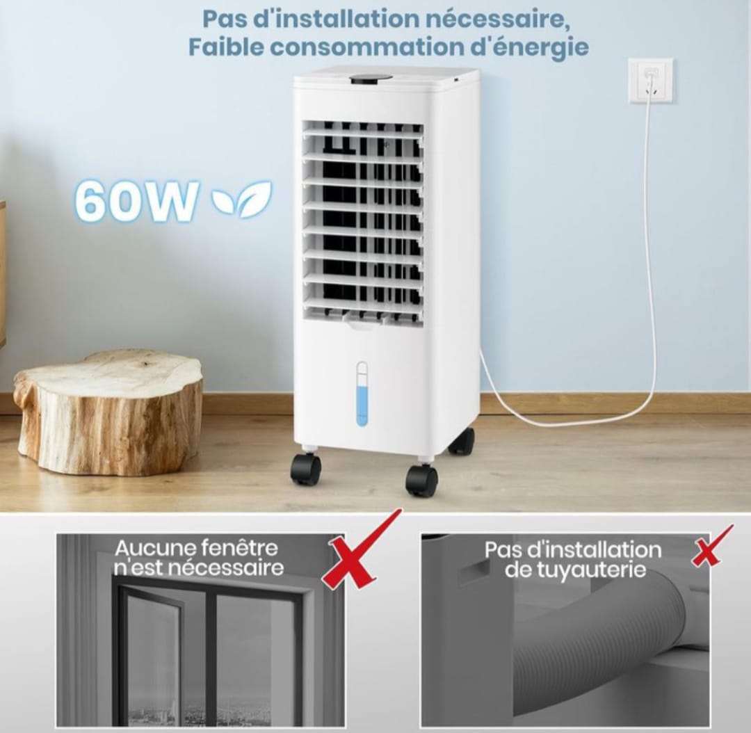 Refroidisseur d'air portable 2.8L