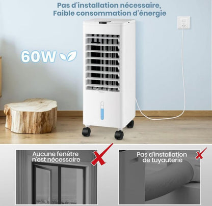 Refroidisseur d'air portable 2.8L