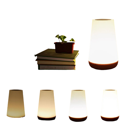 Lampe de chevet portable rechargeable 13 couleurs