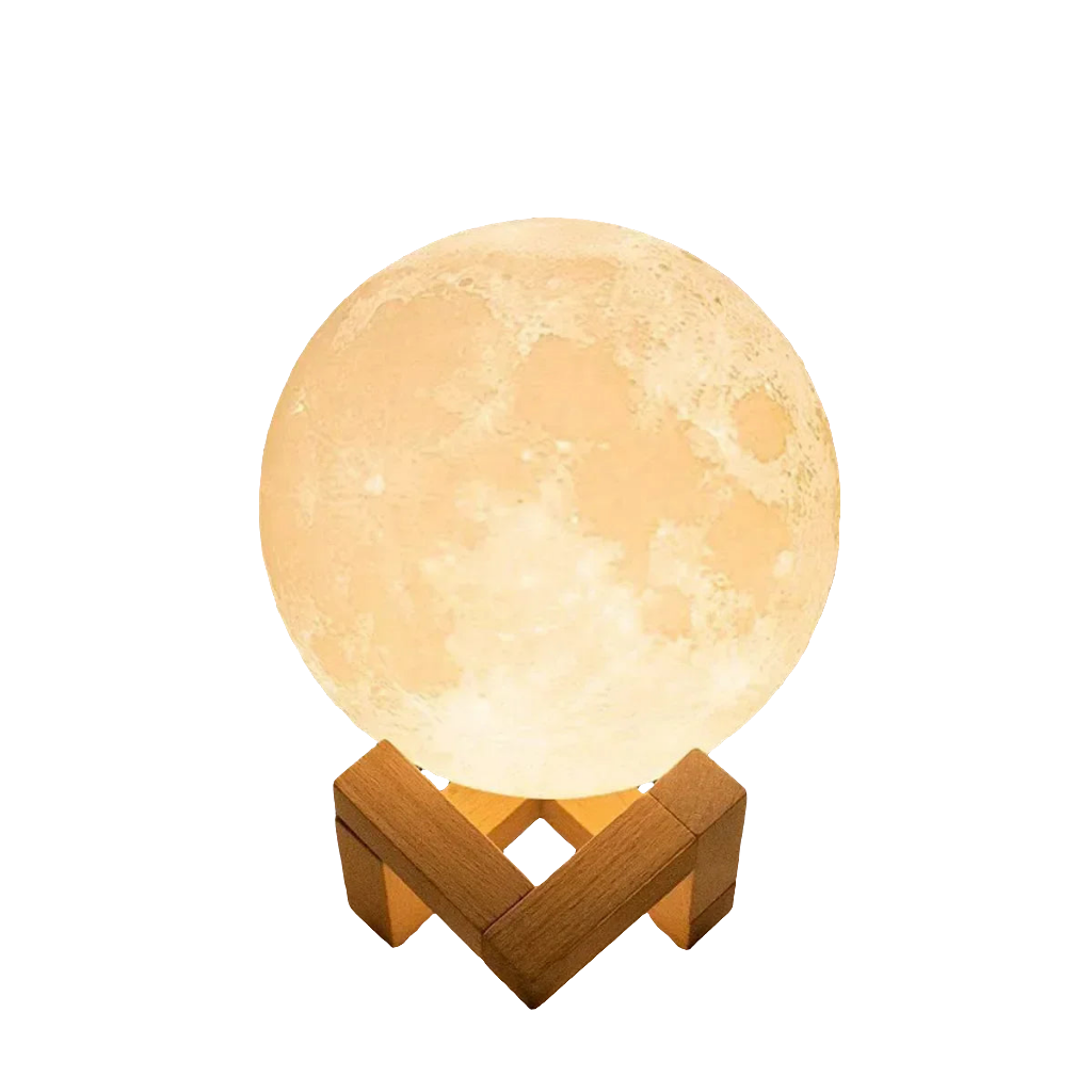 Lampe de nuit en forme de lune