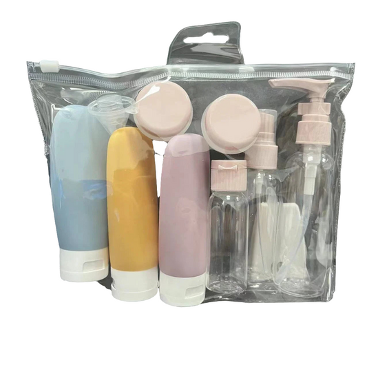 Lot de flacons rechargeables de voyage