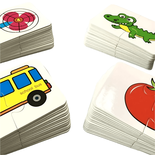 32 Piece Early Learning Card Matching Puzzle