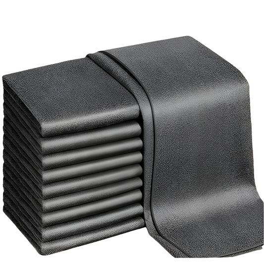 Lot de chiffons de nettoyage en microfibre pour vitres