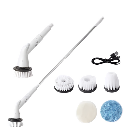 Brosse de nettoyage électrique rotative