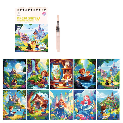 Livres de coloriage magiques à l'eau
