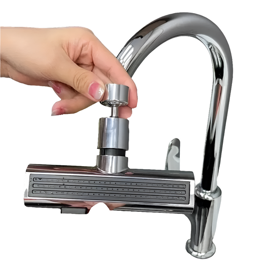 Robinet de cuisine à cascade à trois modes