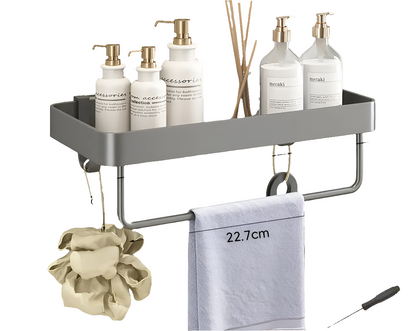 Étagère de barre de douche