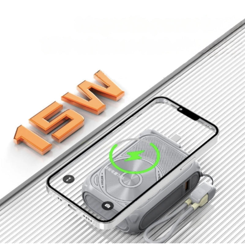 Mini batterie externe magnétique sans fil