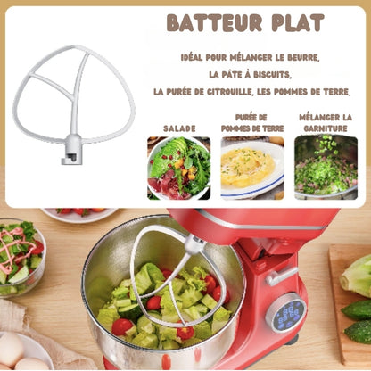 Robot pâtissier 1200 W 11 vitesses avec écran OLED numérique