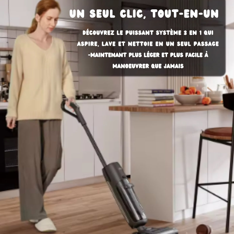 Aspirateur Laveur 2-en-1 150W (5500Pa)