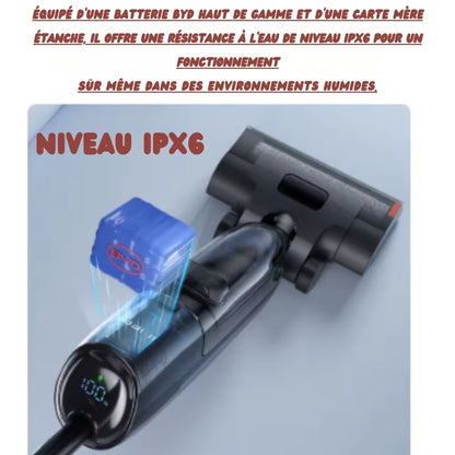 Aspirateur Laveur 2-en-1 150W (5500Pa)
