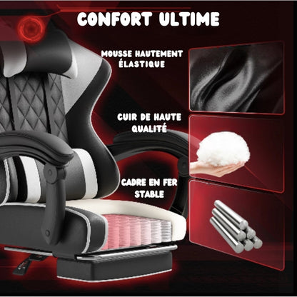 Chaise de jeu massante et réglable