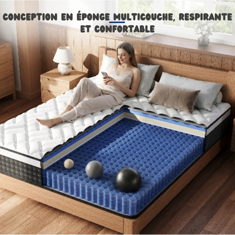 Matelas mousse à mémoire de forme