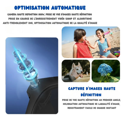 Lunettes Intelligentes avec Caméra 8MP