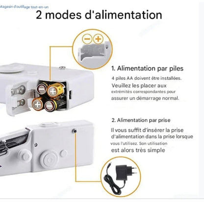 Mini machine à coudre portable