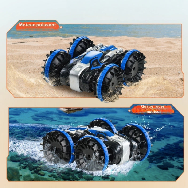 Véhicule télécommandée 12 km/h rotation à 360°