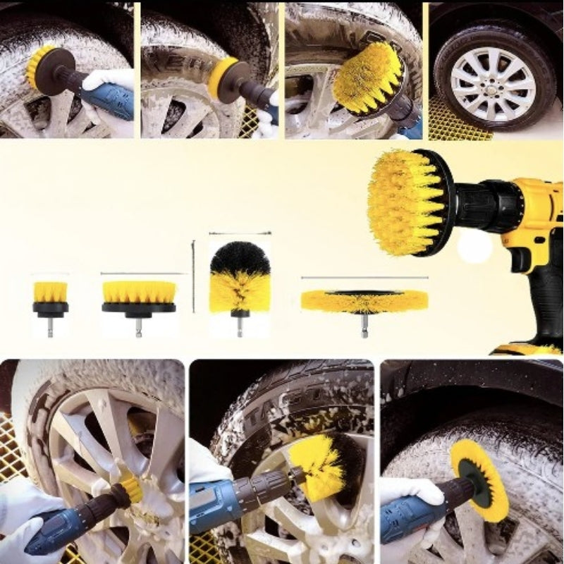 Kit de 20 brosses de nettoyage auto