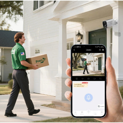 Caméra de surveillance extérieure solaire