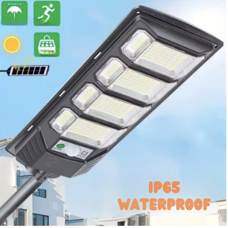 Lampes solaires grand angle avec détecteur