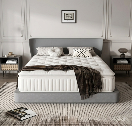 Matelas Premium 30 cm à Ressorts Ensachés